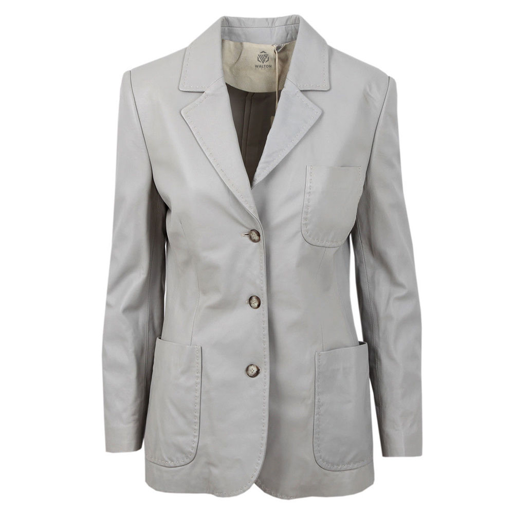 TE-LLC-0004 Leather Long Coats - Image 1